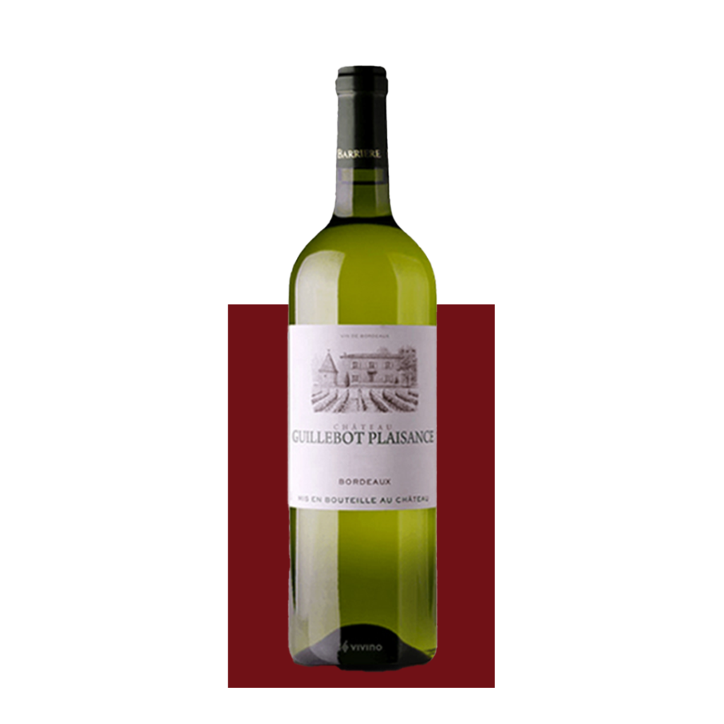 Chateau Guillebot Plaisance Blanc, Bordeaux AOC 2022